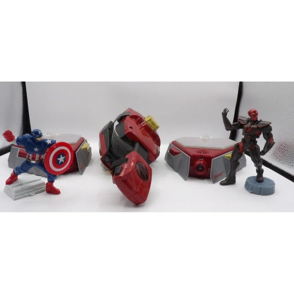 Playmation Marvel Avenger Repulsor Starter Pack Works Captain Ammerica Red Skull - Picture 2 of 4